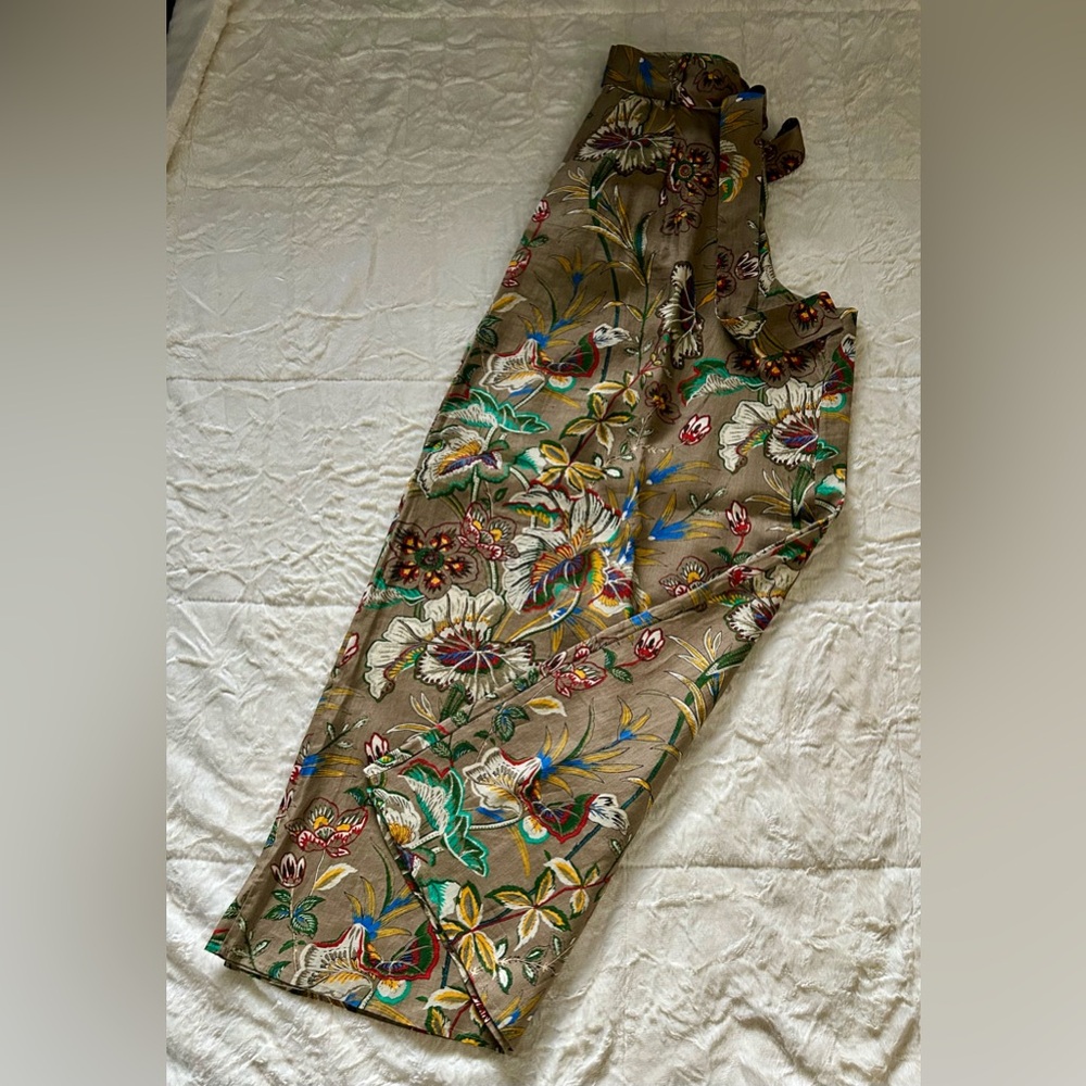 Banana Republic Wrap Wide Leg Pants Resort Wear - Picture 7 of 8
